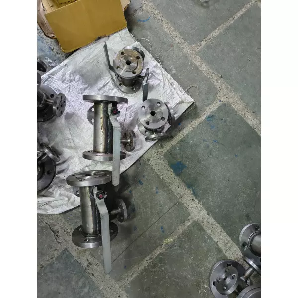 Flange End Jacketed Ball Valve