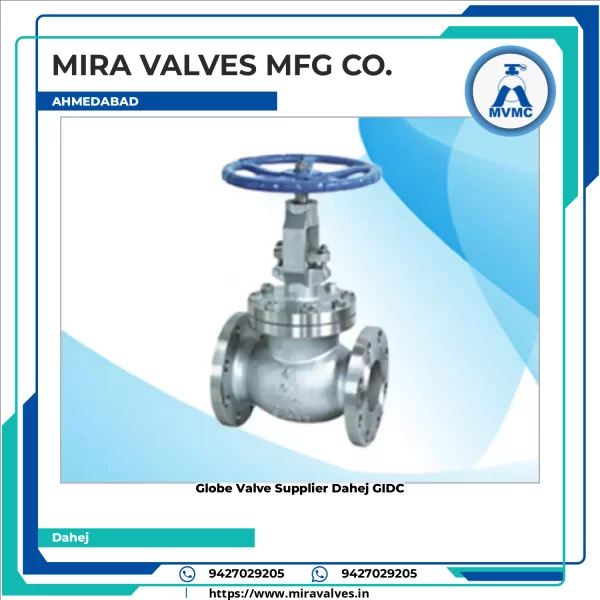 Globe Valve Supplier Dahej GIDC