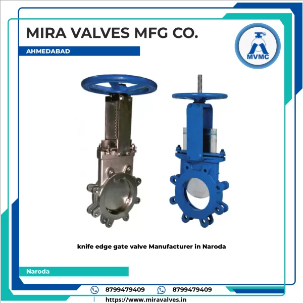 Knife Edge Gate Valve Showing Sharp Cutting Edge And Robust Metal Body Used In Heavy Industry