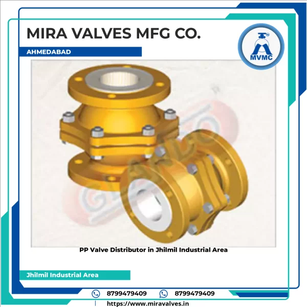Polypropylene Valve Used In Industrial Fluid Control