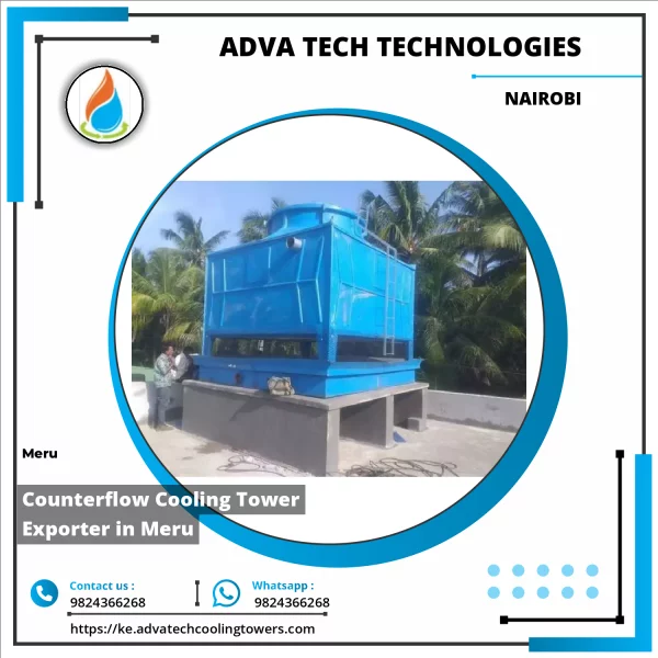 Counterflow Cooling Tower Used In Industrial Cooling Applications