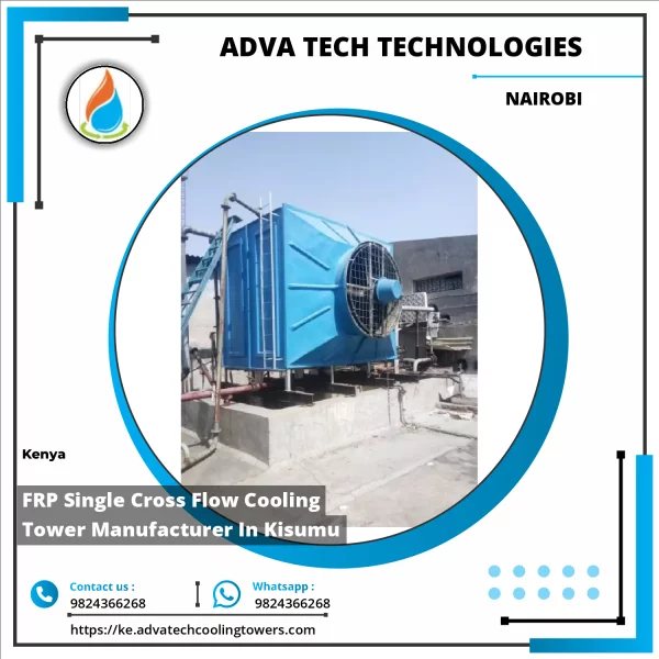 FRP Single Cross Flow Cooling Tower Manufacturer In Kisumu