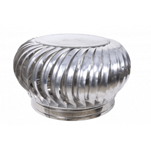 ECO Air Ventilator Installed On An Industrial Roof Showing Blades And Protective Casing