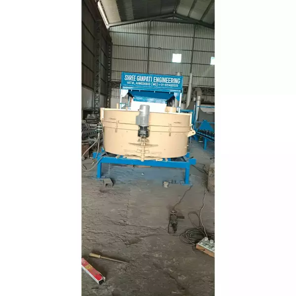 Mini Batching Plant Installed On Construction Site Showing Compact Design