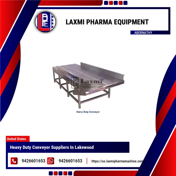 Heavy Duty Conveyor Suppliers In Lakewood