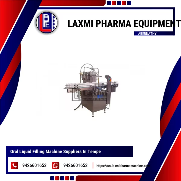 Oral Liquid Filling Machine Suppliers In Tempe