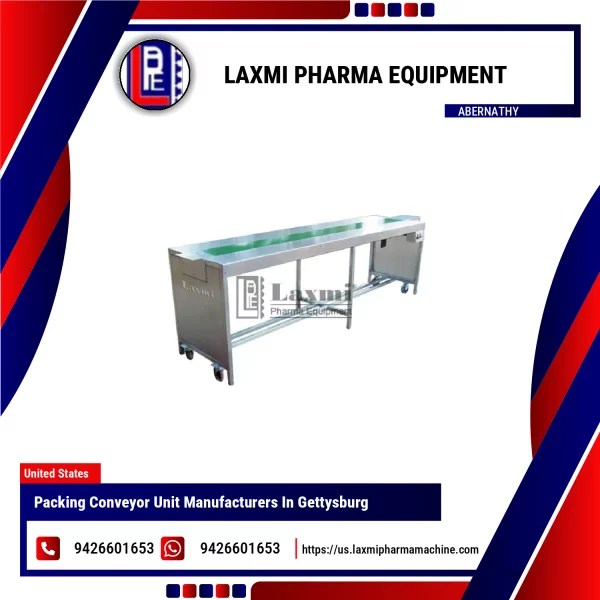 Packing Conveyor Unit Manufacturers In Gettysburg