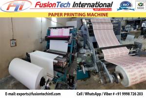 Paper Blank Printing And Punching Machine Manufacturer In Vanuatu