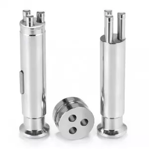 Multi Tip Tooling Set Arranged Neatly Showing Multiple Punch Heads Used In Tablet Compression Machines