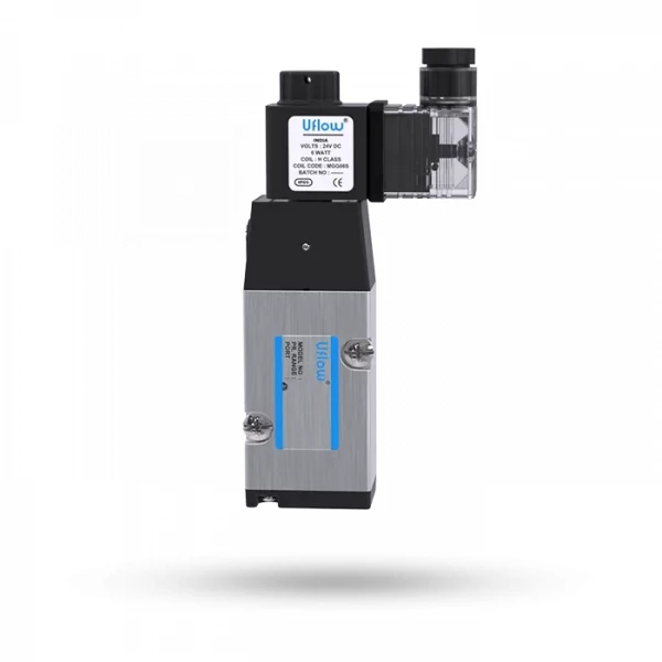 Uflow 3/2 , 5/2 Single Solenoid Namur Valve With Spring Return - DCS Series