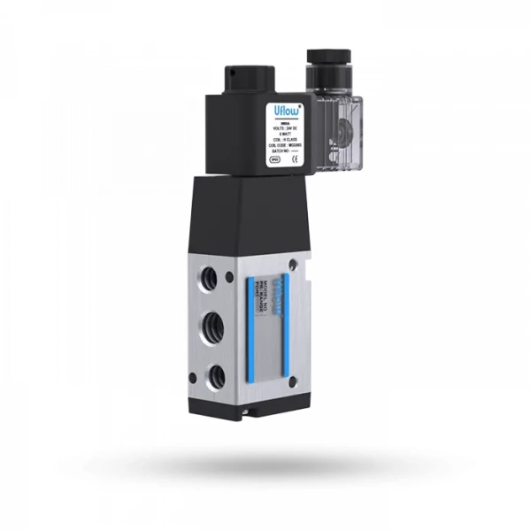 Uflow 5/2 Single Solenoid Valve With Spring Return - DCS Series