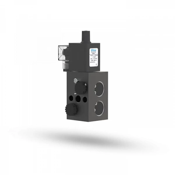 Uflow 3/2 X 5/2 Convertible Single Solenoid Directional Control Namur Poppet Valve (Monostable) - DCP Series