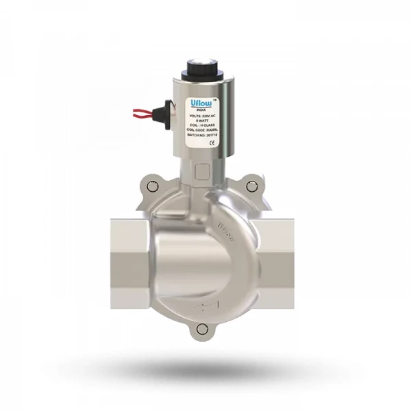 Uflow Pilot Operated Piston Type Steam Valve (NC / NO) - HCP Series