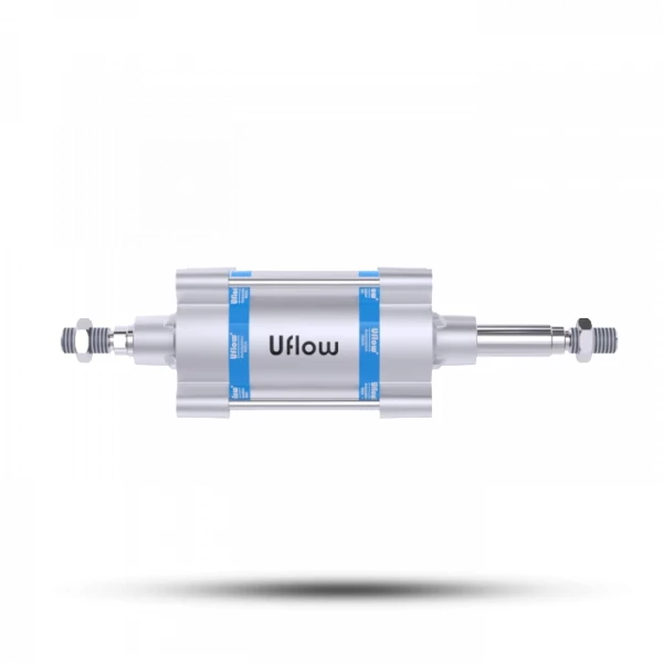 Uflow Pneumatic Tie Rod Double End Double Acting Cylinder (As Per ISO 6431 / CETOP RP43P, RP53P Standards) - CN4 Series