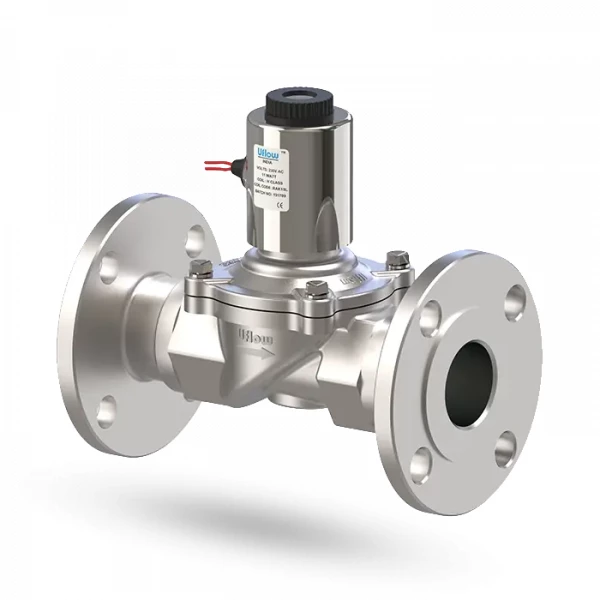 Uflow Semi Lift Diaphragm Operated Solenoid Valve (NC / NO) - MCN Series