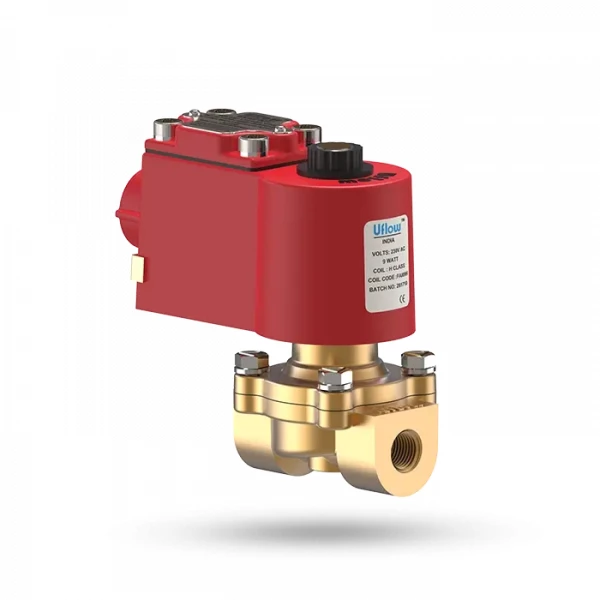 Uflow Semi Lift Diaphragm Operated Solenoid Valve (NC / NO) - MCN Series