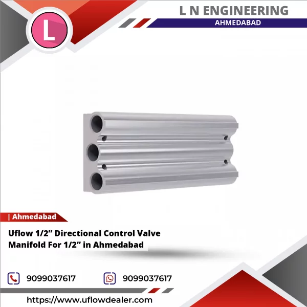 Uflow 1/2” Directional Control Valve Manifold For 1/2” In Ahmedabad