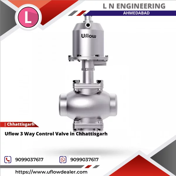 Uflow 3 Way Control Valve In Chhattisgarh