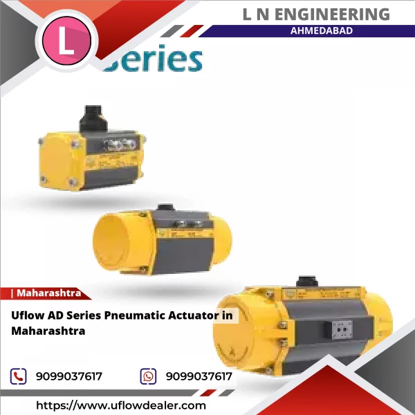 Uflow AD Series Pneumatic Actuator In Maharashtra