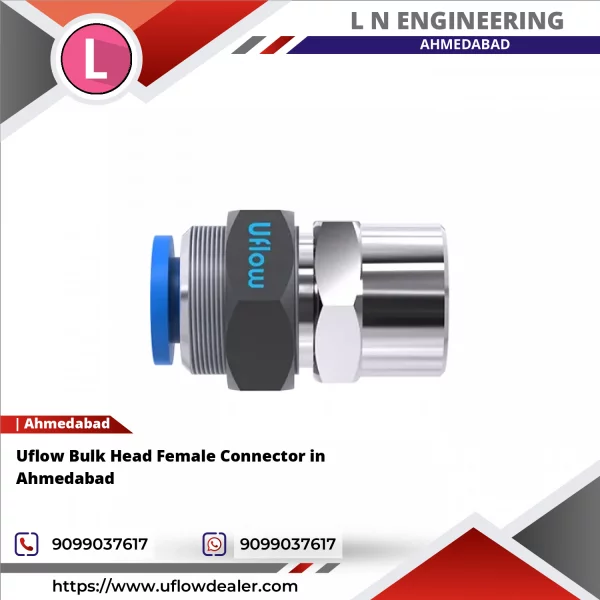 Uflow Bulk Head Female Connector In Ahmedabad