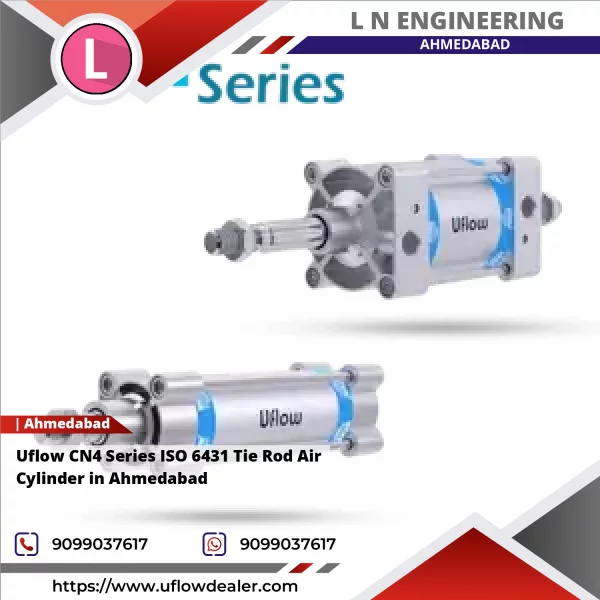 Uflow CN4 Series ISO 6431 Tie Rod Air Cylinder In Ahmedabad