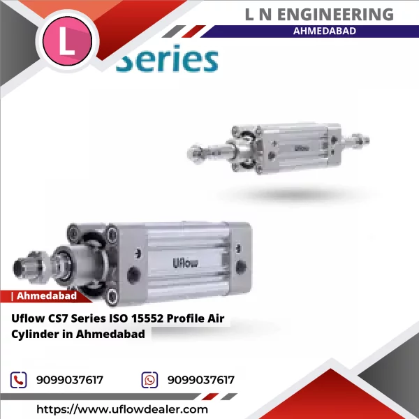 Uflow CS7 Series ISO 15552 Profile Air Cylinder In Ahmedabad