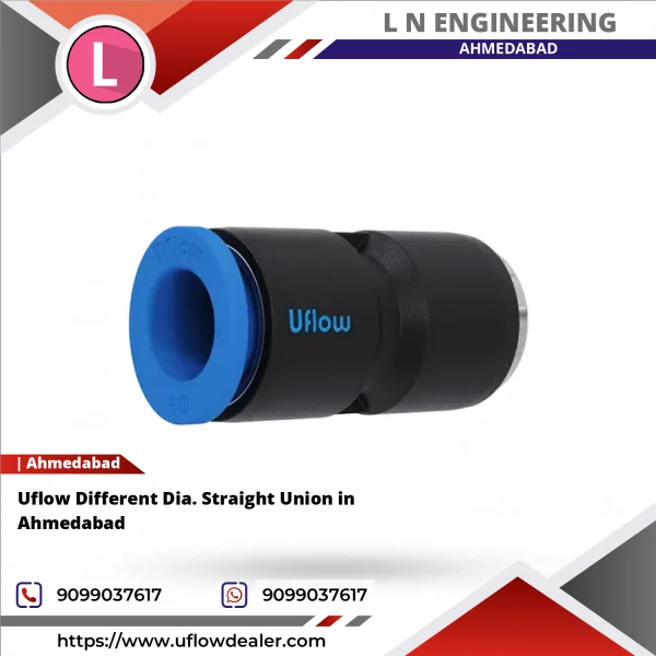 Uflow Different Dia. Straight Union In Ahmedabad