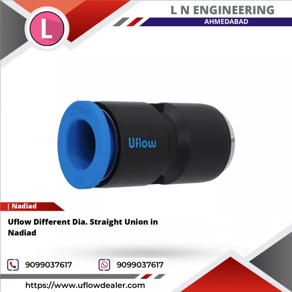 Uflow Different Dia. Straight Union In Nadiad