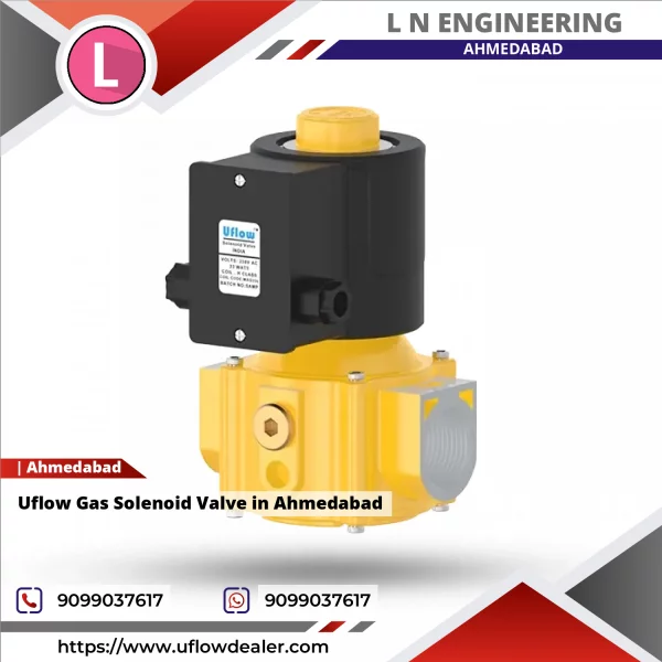 Uflow Gas Solenoid Valve In Ahmedabad