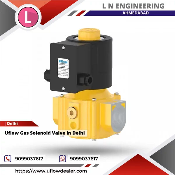 Uflow Gas Solenoid Valve In Delhi