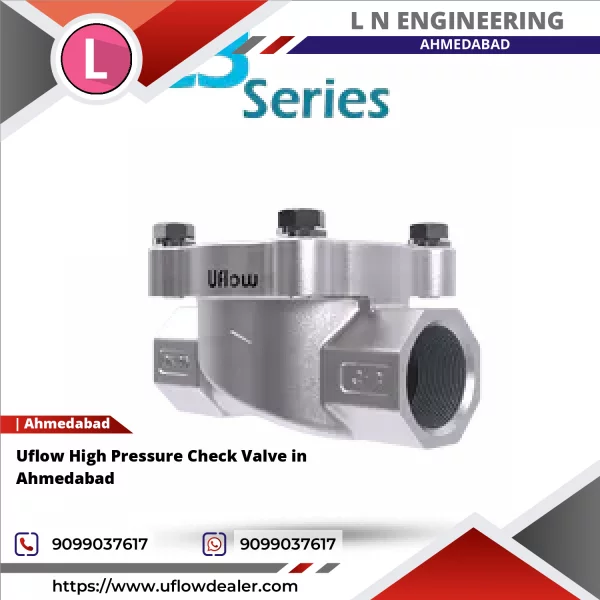 Uflow High Pressure Check Valve In Ahmedabad