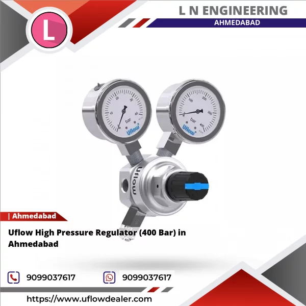 Uflow High Pressure Regulator (400 Bar) In Ahmedabad