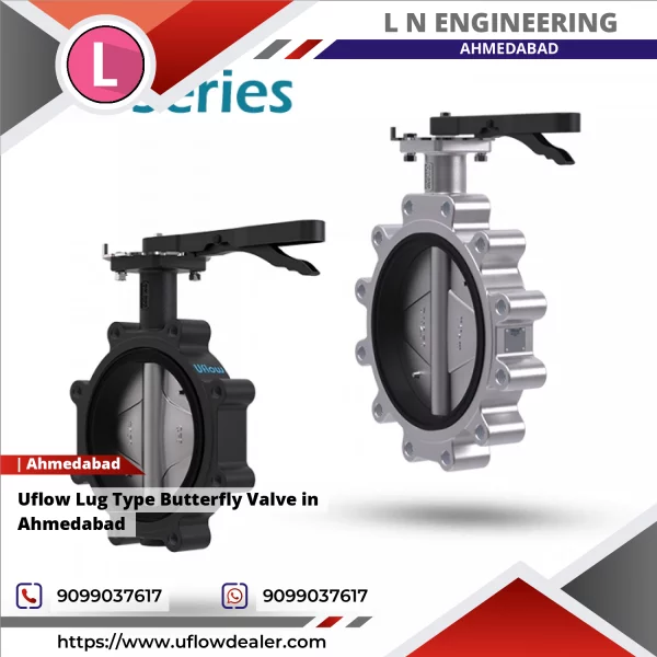 Uflow Lug Type Butterfly Valve In Ahmedabad