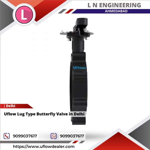 Uflow Lug Type Butterfly Valve In Delhi