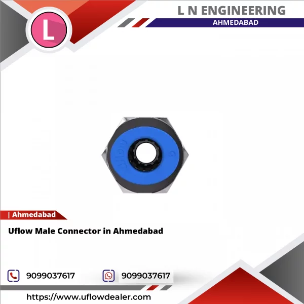 Uflow Male Connector In Ahmedabad