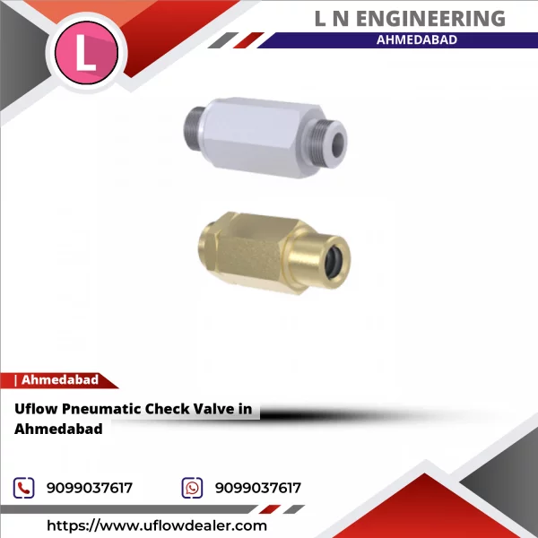 Uflow Pneumatic Check Valve In Ahmedabad