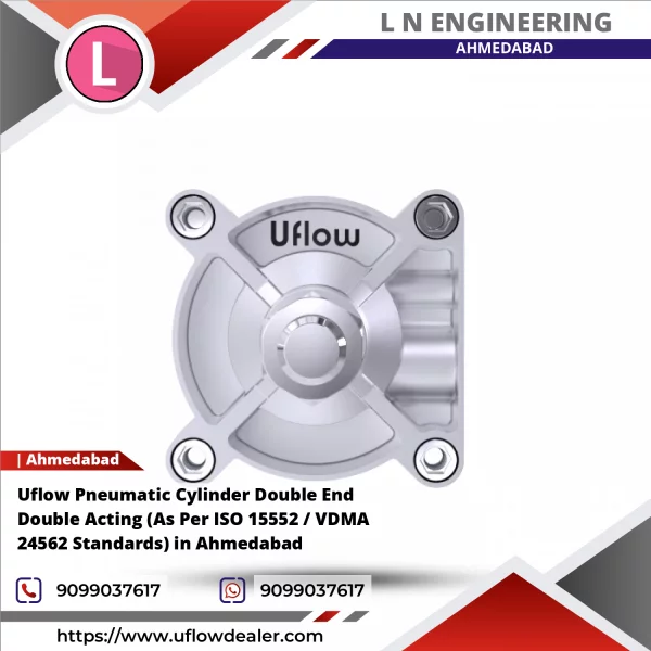 Uflow Pneumatic Cylinder Double End Double Acting (As Per ISO 15552 / VDMA 24562 Standards) In Ahmedabad