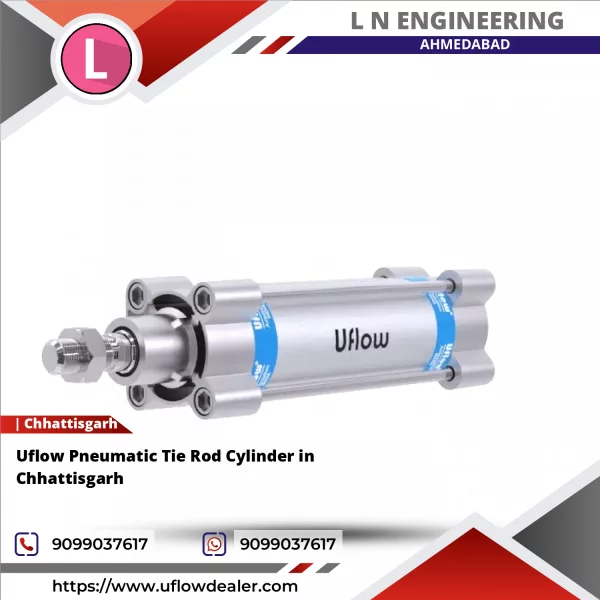 Uflow Pneumatic Tie Rod Cylinder In Chhattisgarh