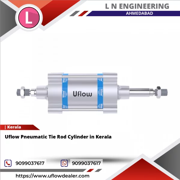 Uflow Pneumatic Tie Rod Cylinder In Kerala