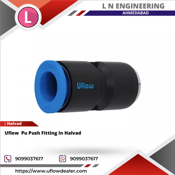 Uflow Pu Push Fitting In Halvad