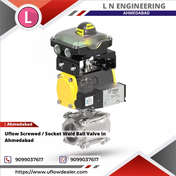 Uflow Screwed / Socket Weld Ball Valve In Ahmedabad