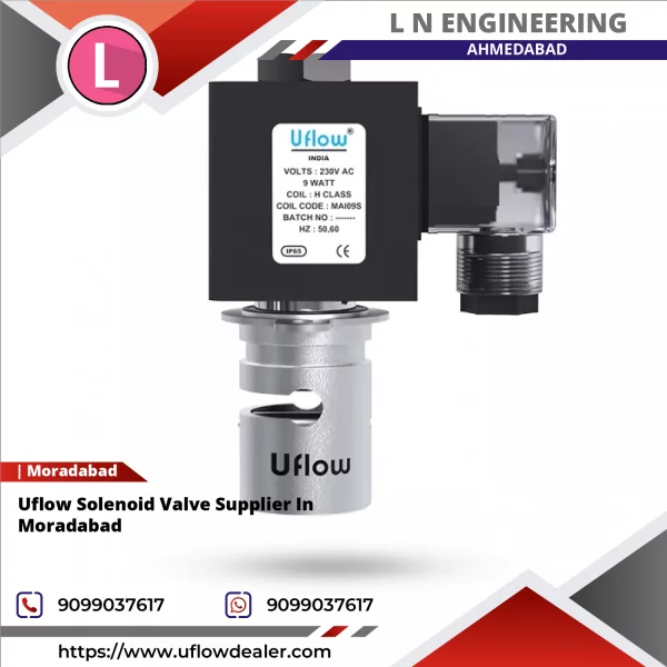 Uflow Solenoid Valve Supplier In Moradabad