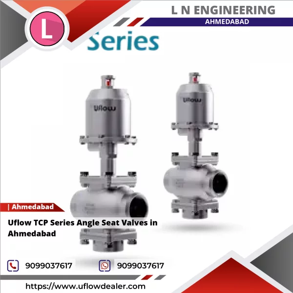 Uflow TCP Series Angle Seat Valves In Ahmedabad
