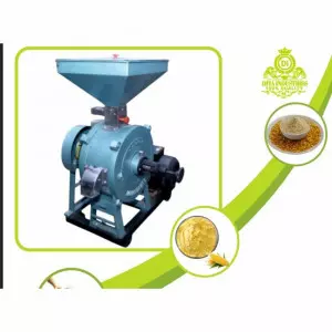 Industrial Atta Chakki Machine For Flour Milling In Operation