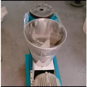 Cattle Feed Machine Working At Farm Site Showing Grinding And Mixing Process
