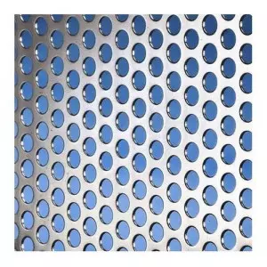 Air Separation Perforated Metal Sheet With Round Holes Used In Industrial Filtration Systems
