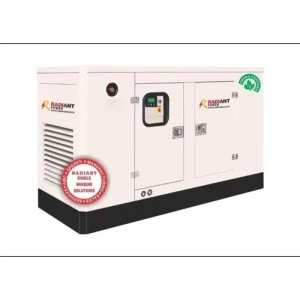 400 KVA Kirloskar Silent Diesel Generator Set Installed Outdoors