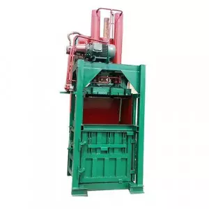 Industrial Hydraulic Baler Machine Compressing Scrap Material