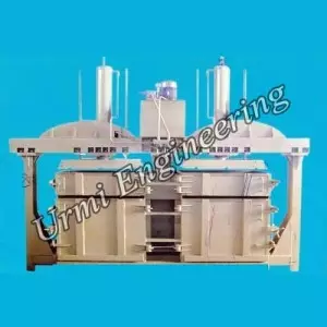 Paper Baling Machine Compressing Scrap Paper Into Bales