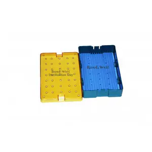Medium Plastic Sterilization Tray With Strip